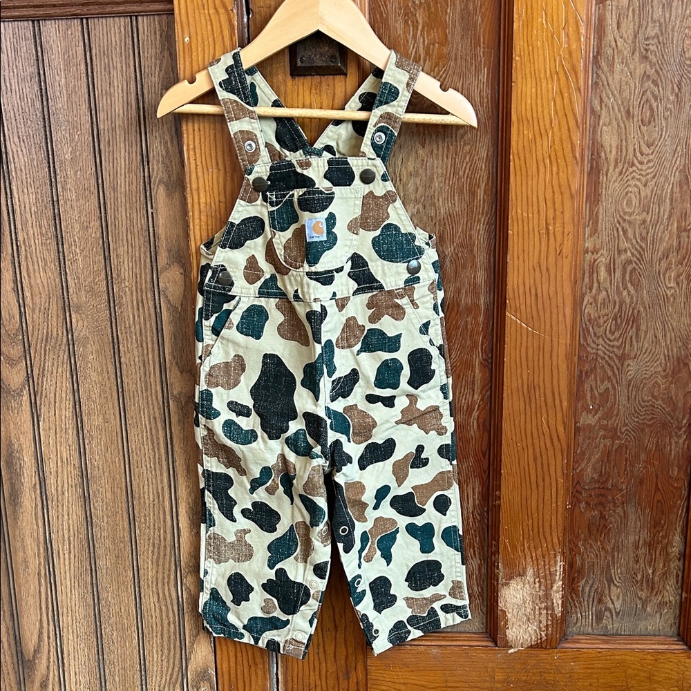 Carhartt Kids' Camo Overalls